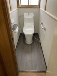 モダンなトイレに大変身