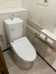 トイレ交換・クッションフロア張替え工事