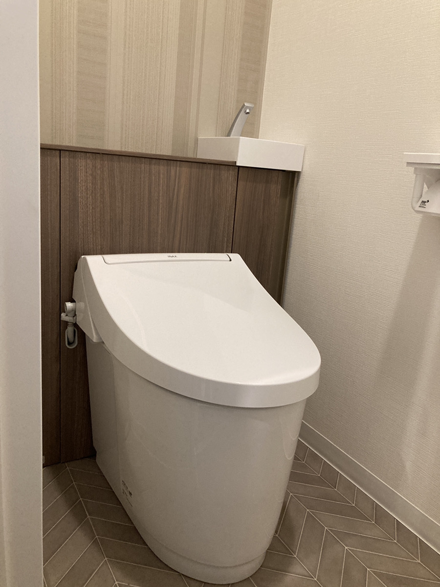 キャビネット付きトイレのメリット【広島市　安佐南区　安佐北区】