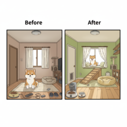 うちの子がもっと喜ぶ家へ。ペット目線の快適リフォーム【広島市　安佐南区　安佐北区】