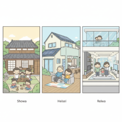 昭和・平成・令和の家づくりを比較！時代別に見る最適リフォーム術【広島市　安佐南区　安佐北区】