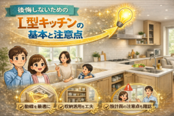 後悔しないための 　L型キッチンの基本と注意点【広島市　安佐南区　安佐北区】