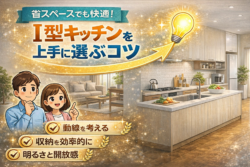 省スペースでも快適！I型キッチンを上手に選ぶコツ【広島市　安佐南区　安佐北区】