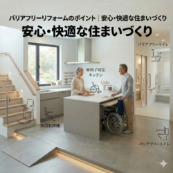 バリアフリーリフォームのポイント｜安心・快適な住まいづくり【広島市　安佐南区　安佐北区】