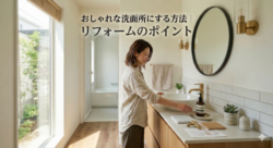 おしゃれな洗面所にする方法｜リフォームのポイントを解説【広島市　安佐南区　安佐北区】